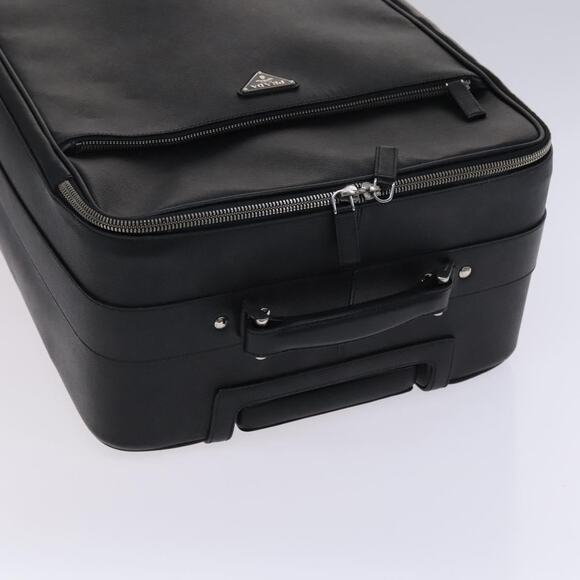 PRADA Suitcase Safiano Leather Black - Picture 9 of 10